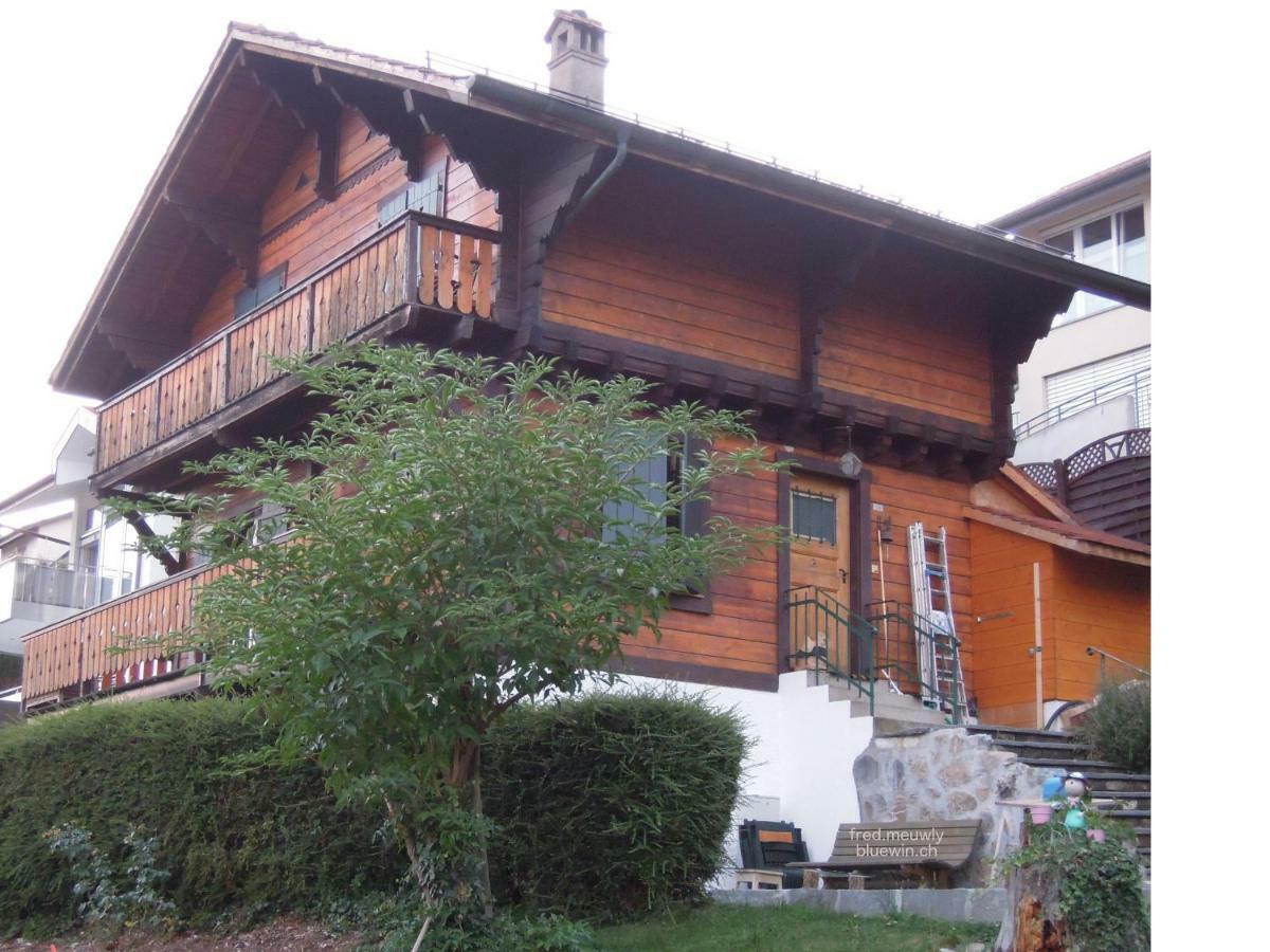 "Les Echalas" Appartement Independant Avec Cuisine En Lavaux Unesco Chexbres Kültér fotó